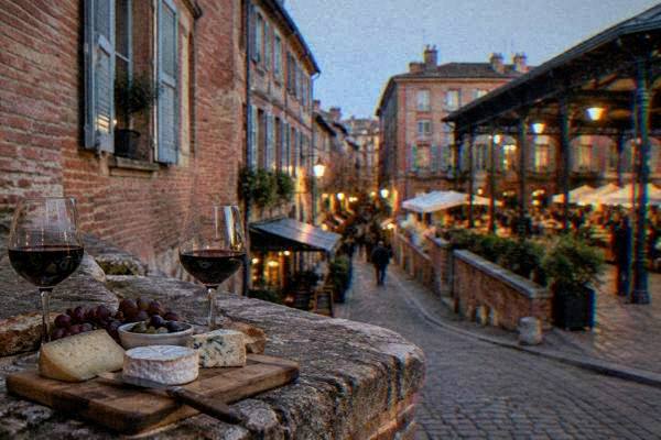 Cheese & Wine Heritage Walk, Toulouse