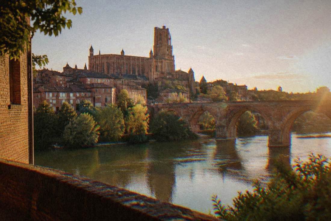 Albi cathedral and the Tarn