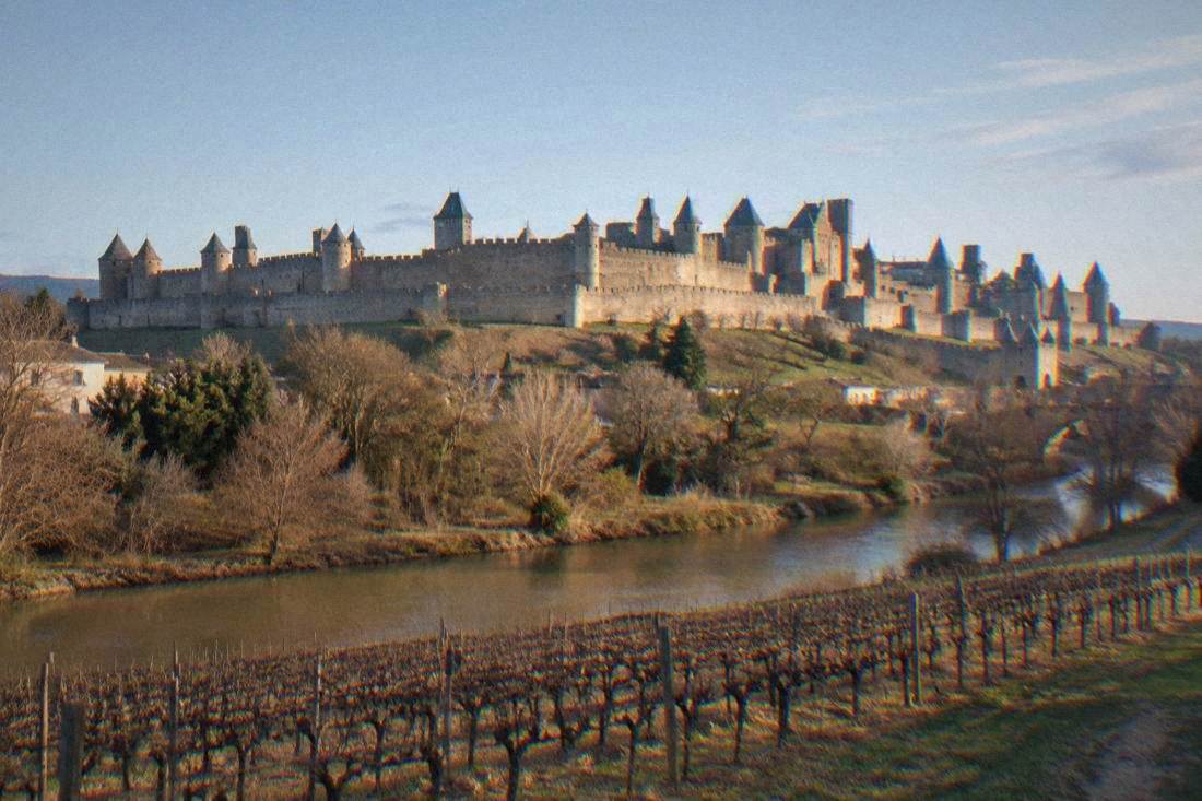 The ramparts of La Cité de Carcassonne