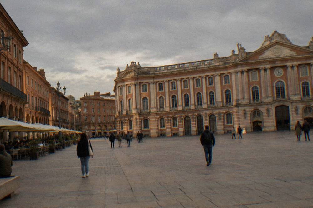 The Capitole building and its square in central Toulouse